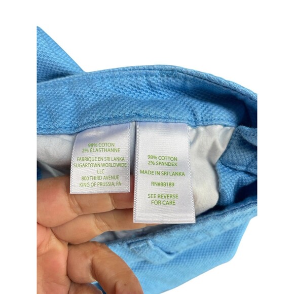 Lilly Pulitzer 5" Callahan Stretch Short In Zanzibar Blue Size 0‎ Summer - Picture 5 of 10